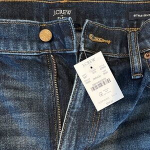 J. Crew Men's Dark Indigo Straight leg Jeans New with tag